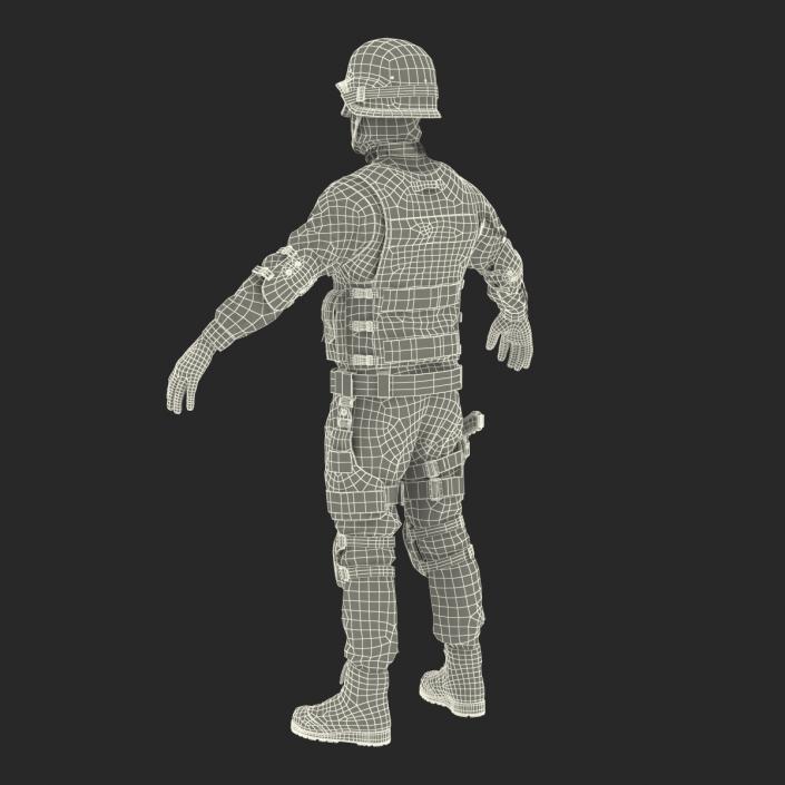 SWAT Man Mediterranean 3D