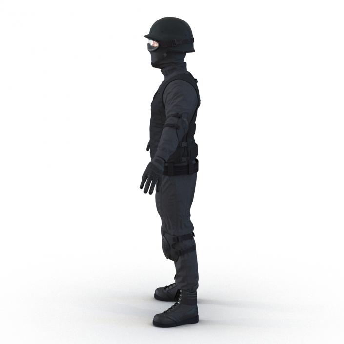 SWAT Man Mediterranean 2 3D model