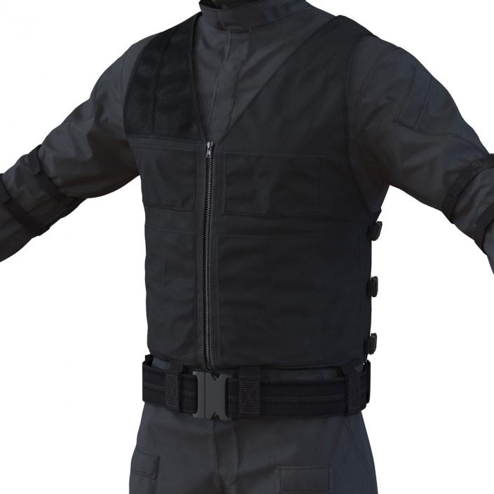 SWAT Man Mediterranean 2 3D model