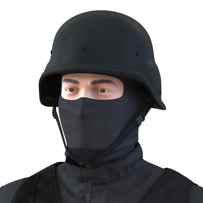 SWAT Man Mediterranean 2 3D model