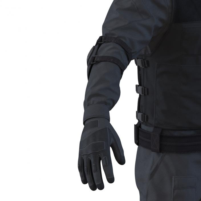 SWAT Man Mediterranean 2 3D model