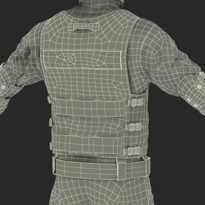 SWAT Man Mediterranean 2 3D model