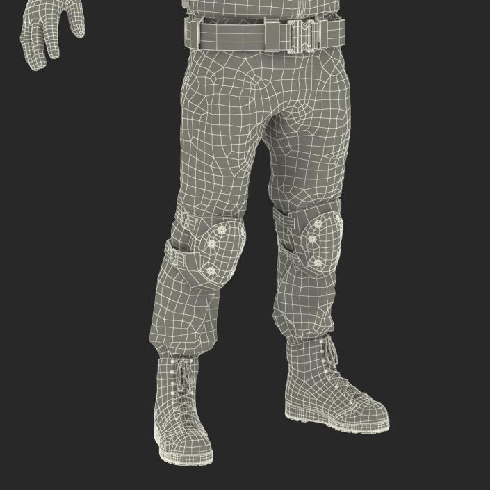 SWAT Man Mediterranean 2 3D model