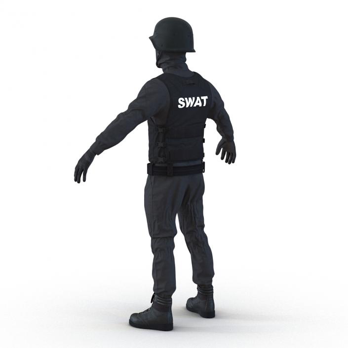 SWAT Man Mediterranean 3 3D model