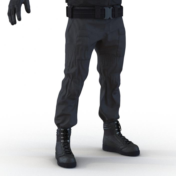 SWAT Man Mediterranean 3 3D model