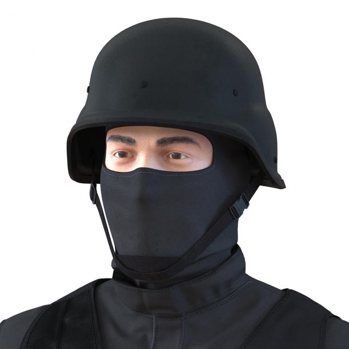 SWAT Man Mediterranean 3 3D model