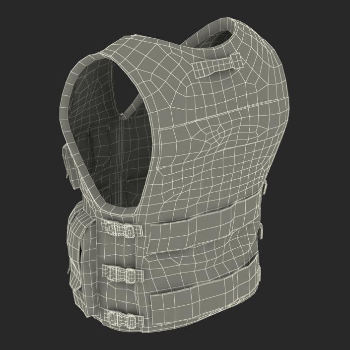 3D model Military Vests Collection