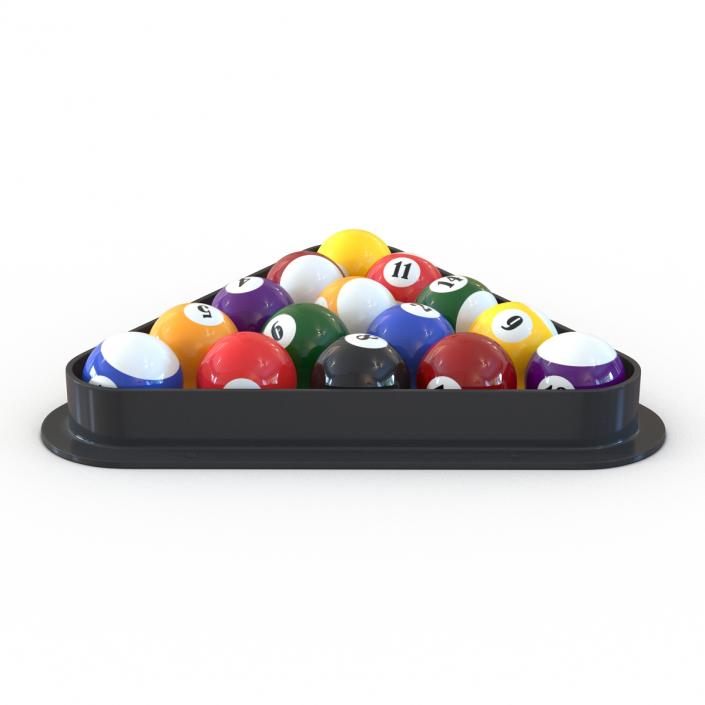 3D model Pool Balls