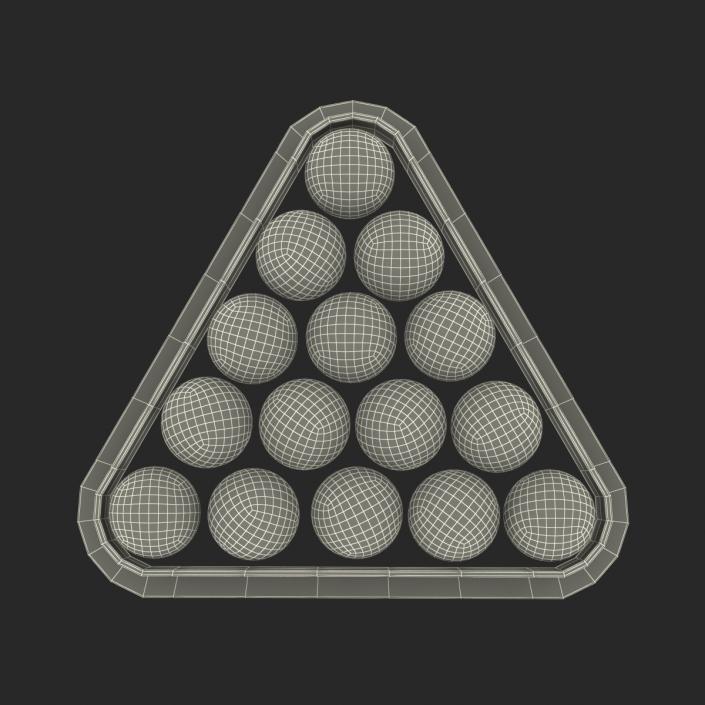 3D model Pool Balls