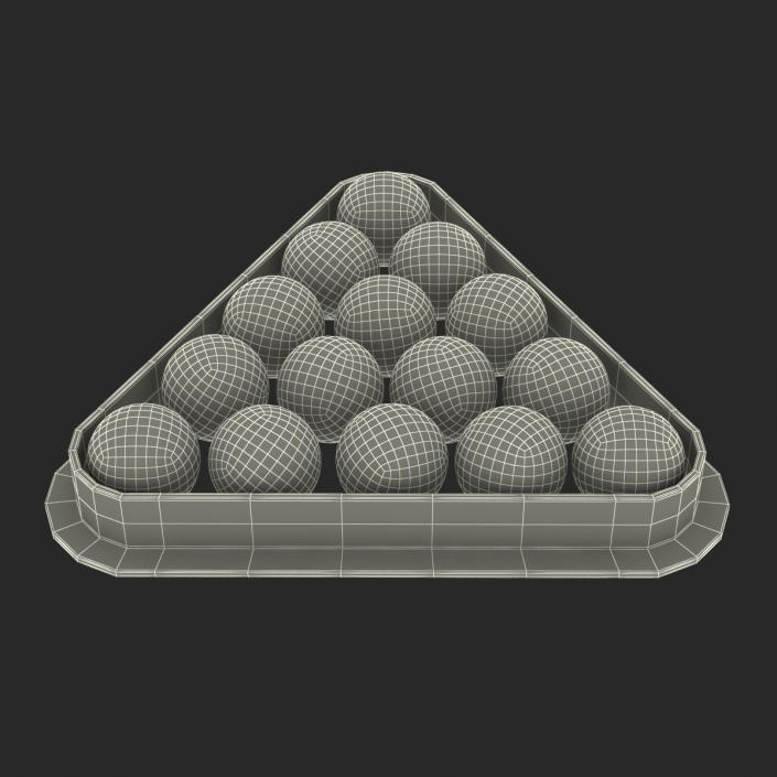 3D model Pool Balls