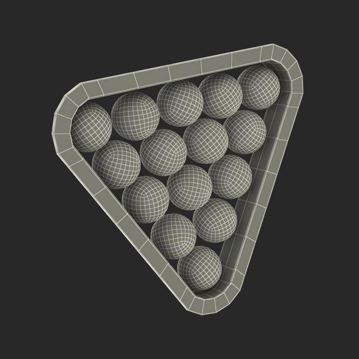 3D model Pool Balls