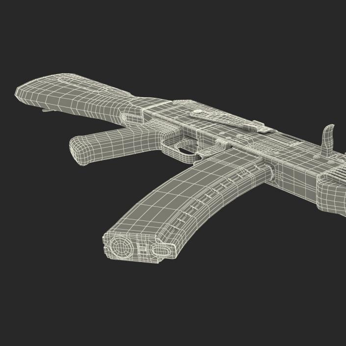 Assault Rifle AK 74 3D model