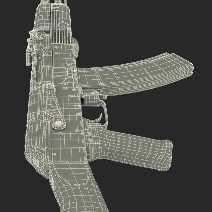 Assault Rifle AK 74 3D model