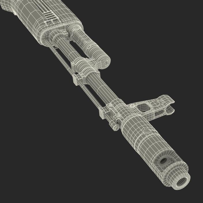 Assault Rifle AK 74 3D model