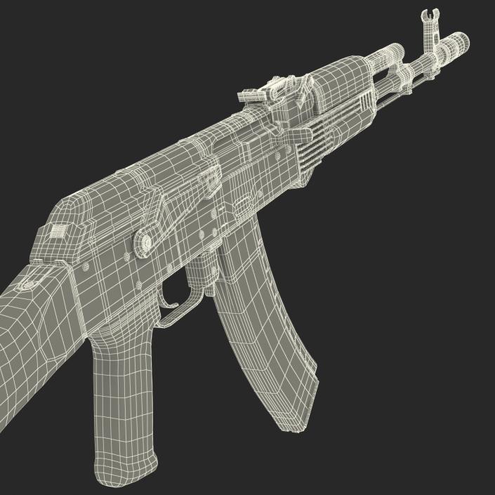 Assault Rifle AK 74 3D model