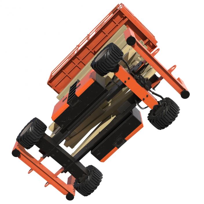 3D model Engine Powered Scissor Lift JLG 5394RT 2