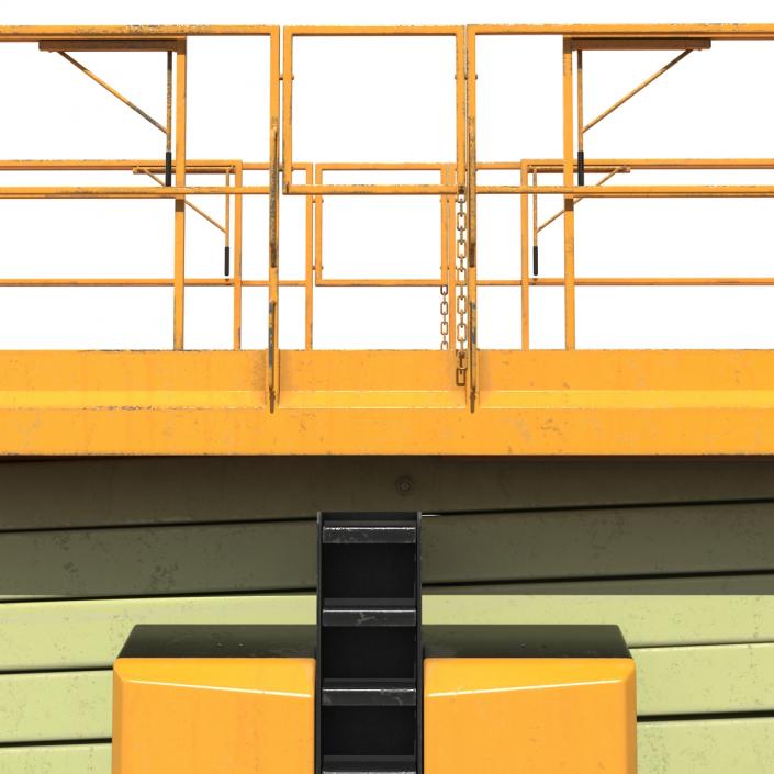 Engine Powered Scissor Lift Generic 3 3D