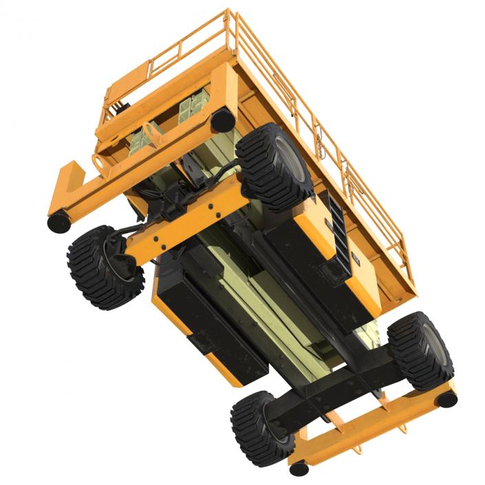 Engine Powered Scissor Lift Generic 3 3D