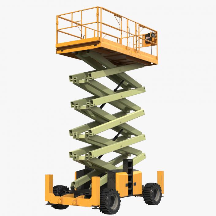 Telescopic Boom Lifts Collection 3D