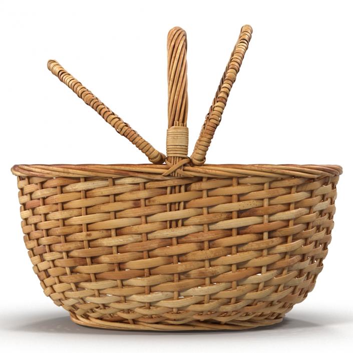 3D Picnic Basket model