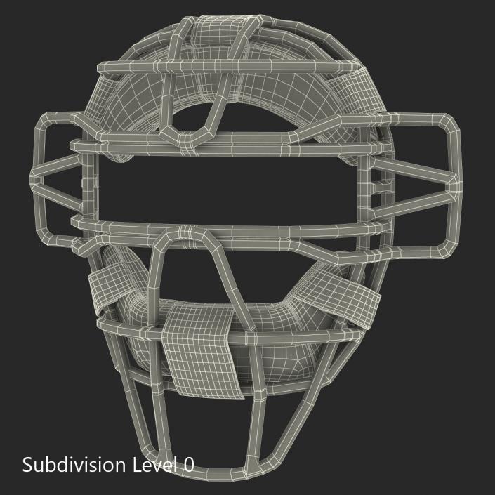 3D model Catchers Face Mask Mizuno