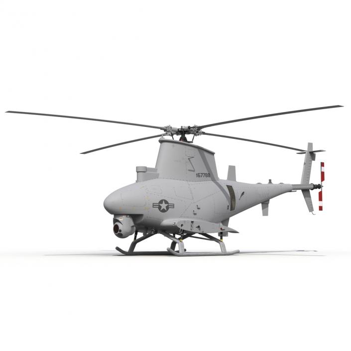 Northrop Grumman MQ 8B Fire Scout UAV 3D