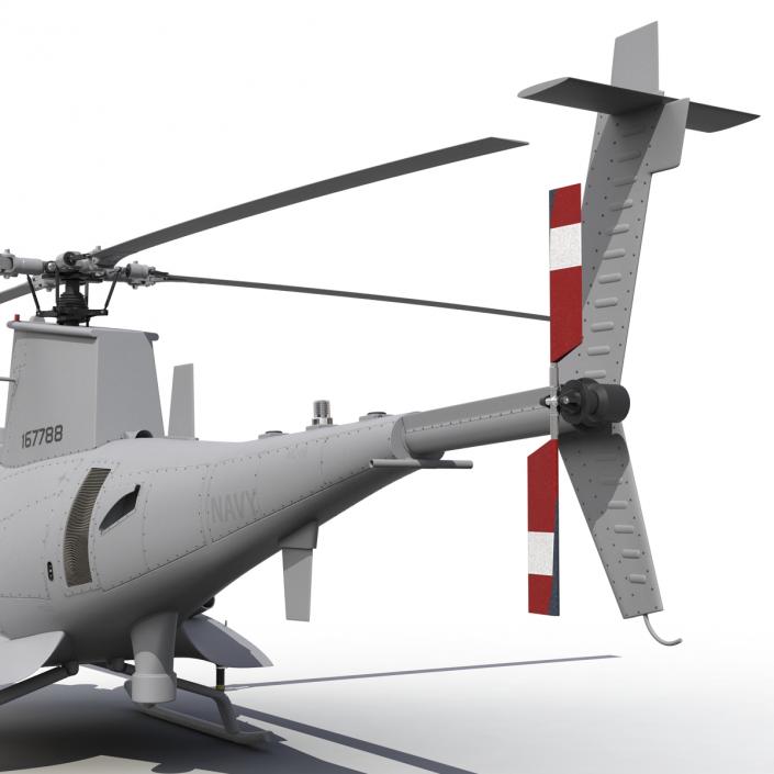 Northrop Grumman MQ 8B Fire Scout UAV 3D