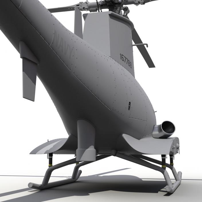 Northrop Grumman MQ 8B Fire Scout UAV 3D