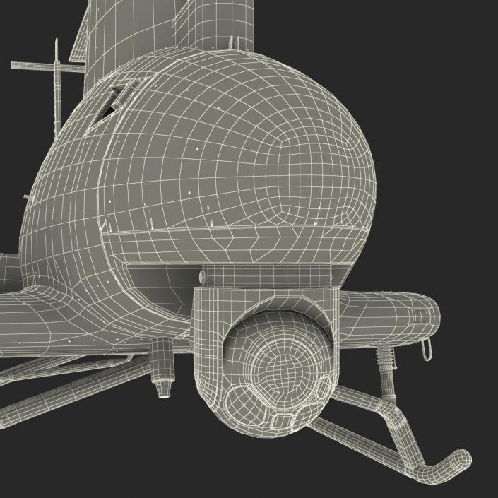 Northrop Grumman MQ 8B Fire Scout UAV 3D