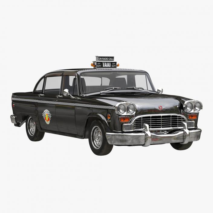 3D Checker Cab