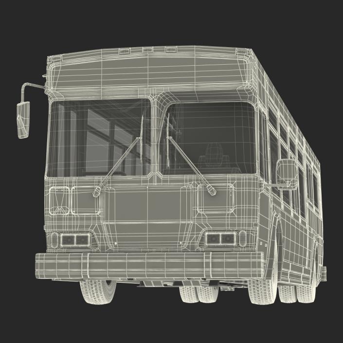 MTA New York City Bus Q53 Rigged 3D