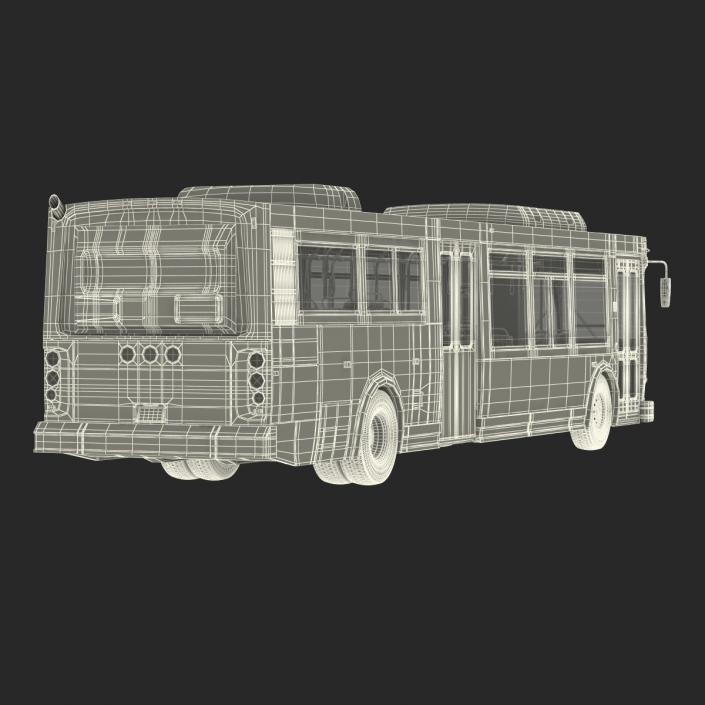 MTA New York City Bus Q53 Rigged 3D