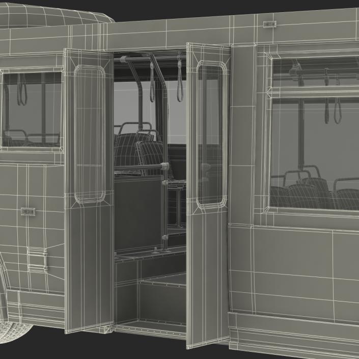 MTA New York City Bus Q53 Rigged 3D