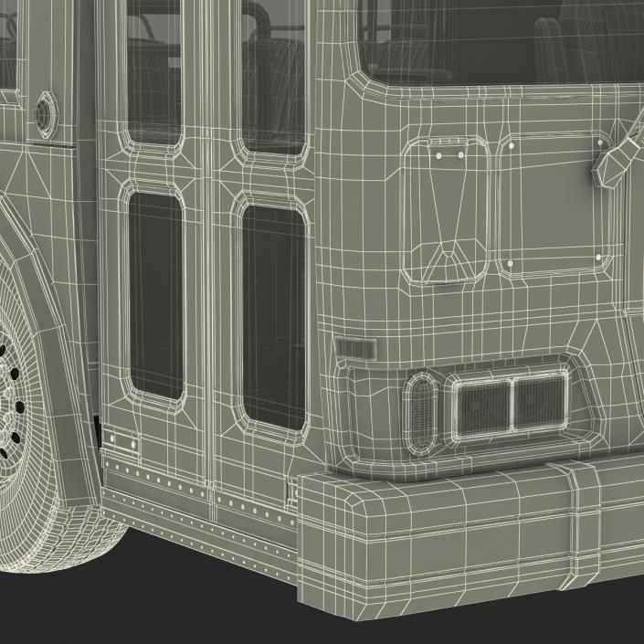 MTA New York City Bus Q53 Rigged 3D