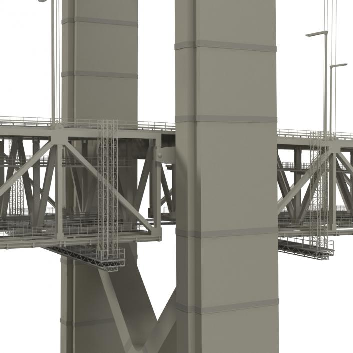 Akashi Kaiky Bridge 3D model