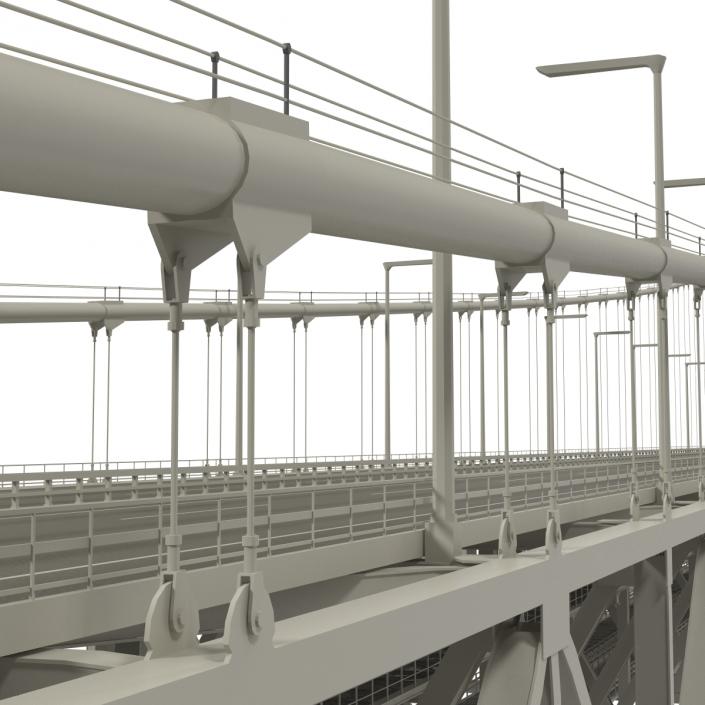 Akashi Kaiky Bridge 3D model