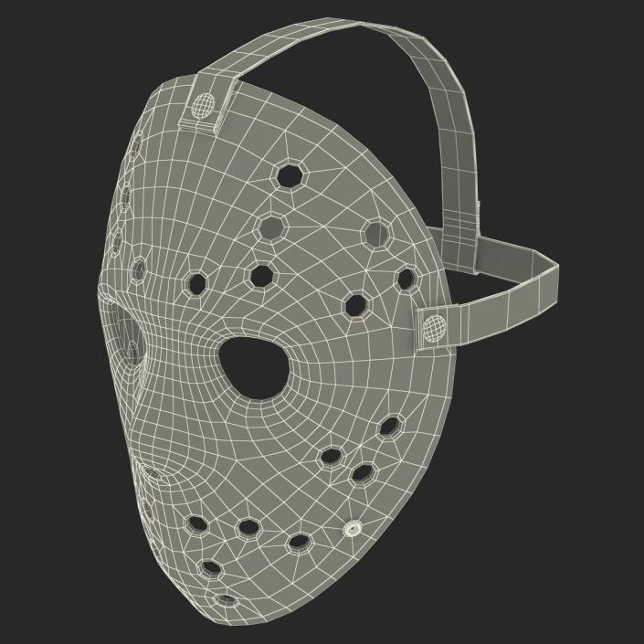 3D Hockey Mask 5 model