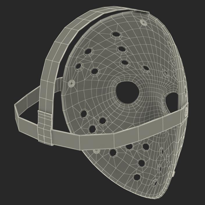 3D Hockey Mask 5 model