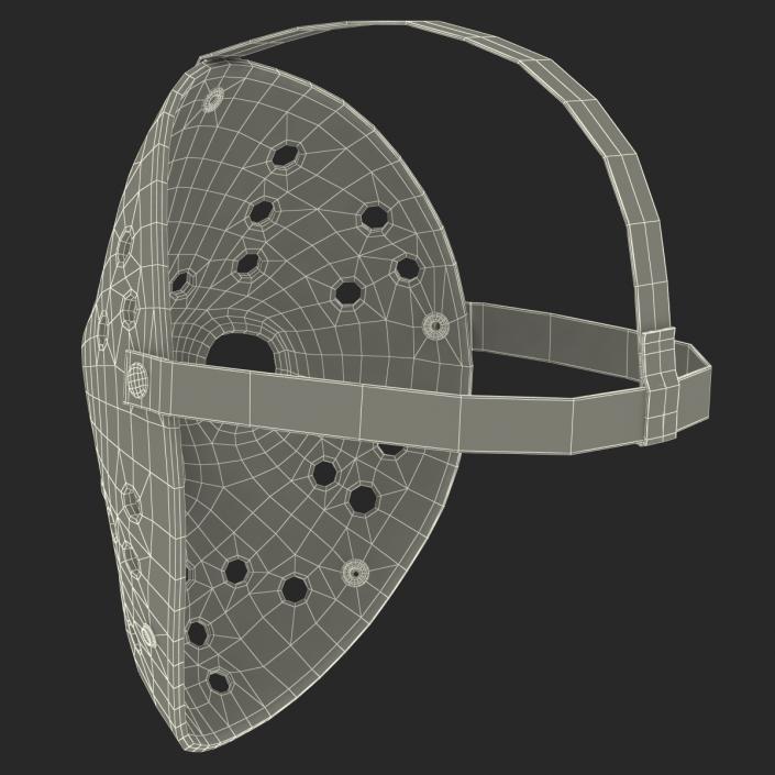 3D Hockey Mask 5 model