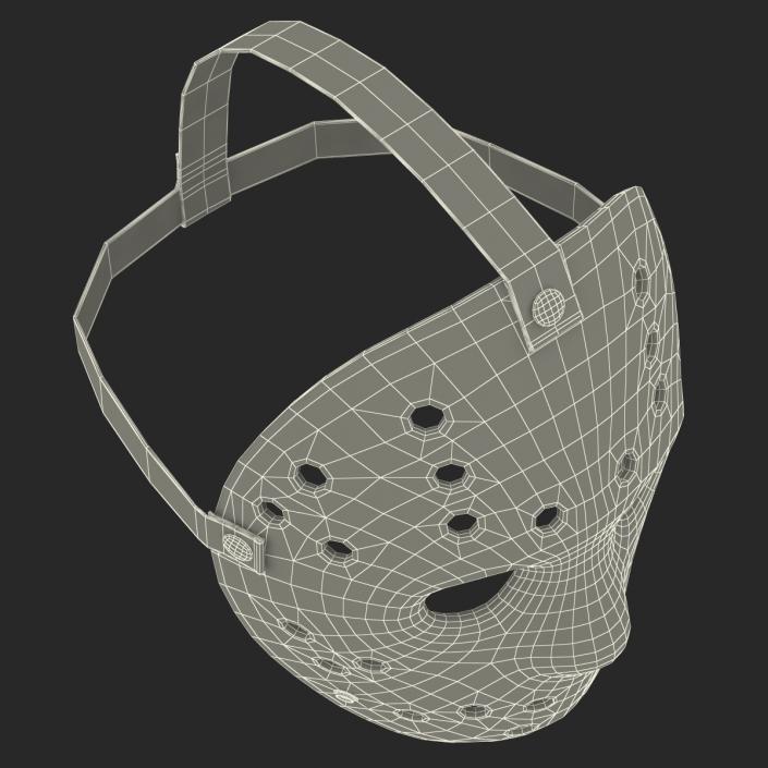 3D Hockey Mask 5 model