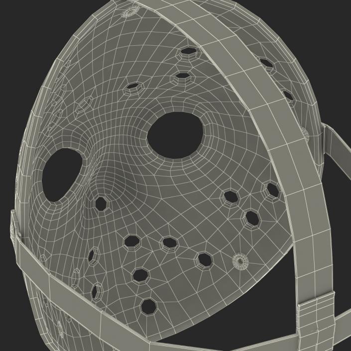 3D Hockey Mask 5 model