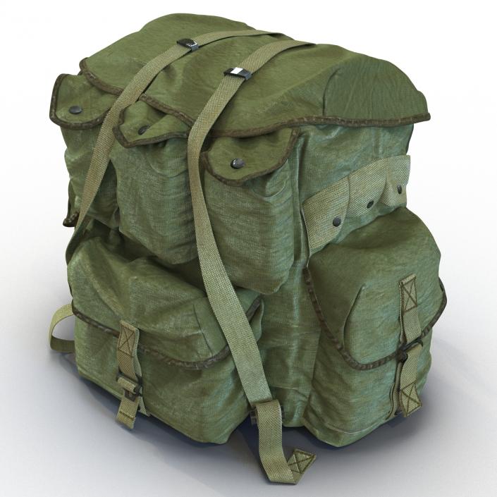 Military Backpack 2 3D model