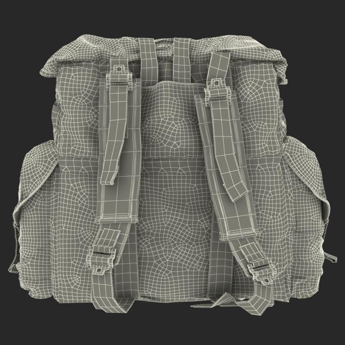 Military Backpack 2 3D model