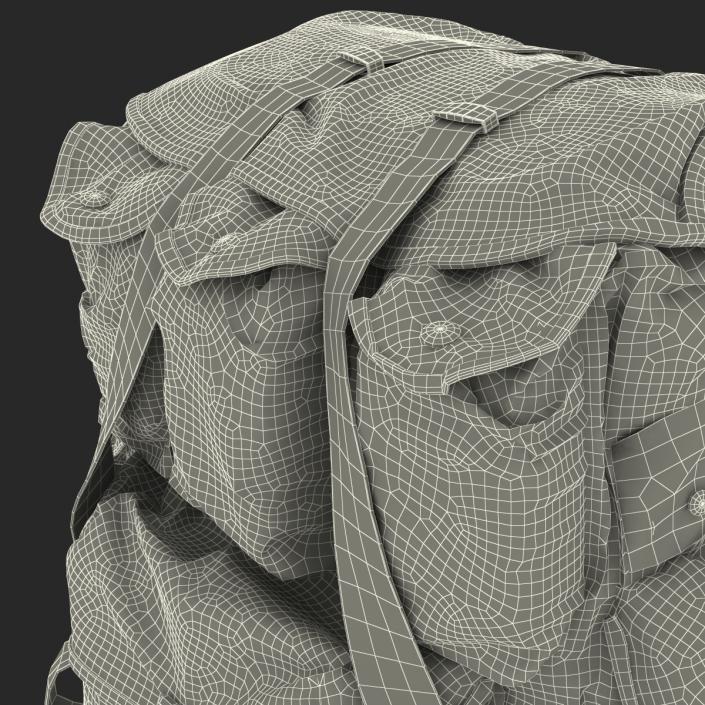 Military Backpack 2 3D model