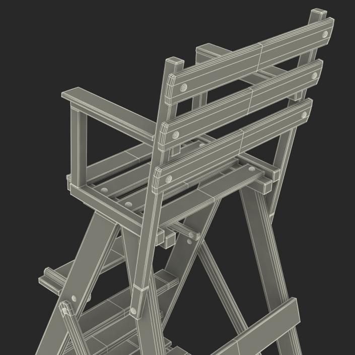 3D Classic Umpire Chair Green