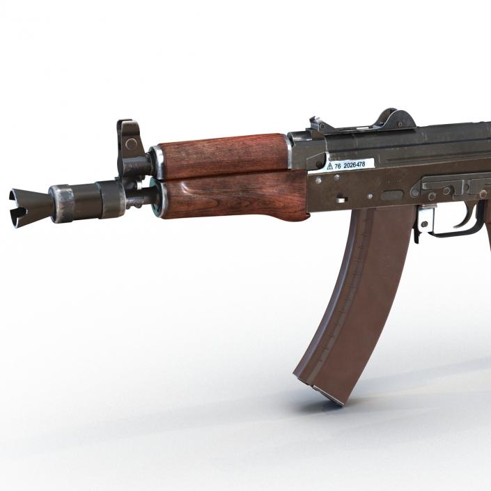 3D Assault Rifle AKS 74U