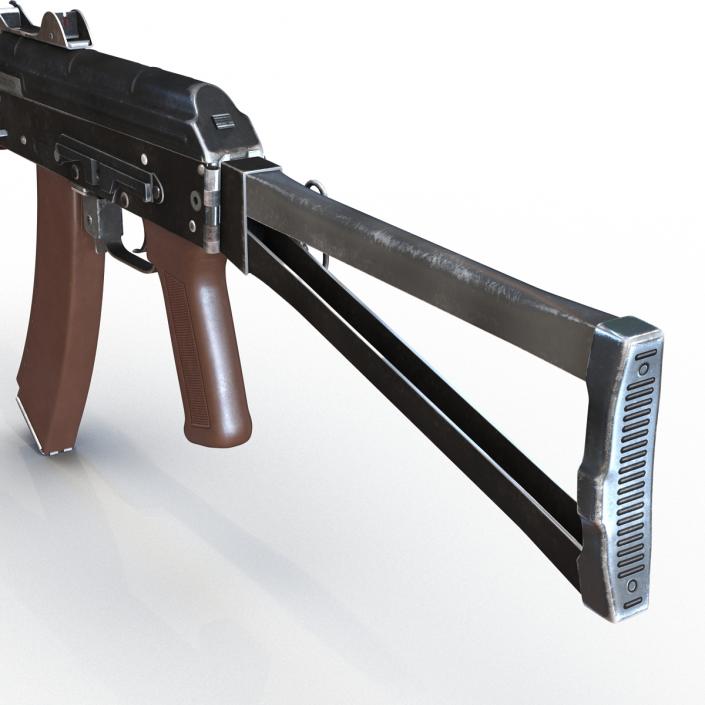 3D Assault Rifle AKS 74U