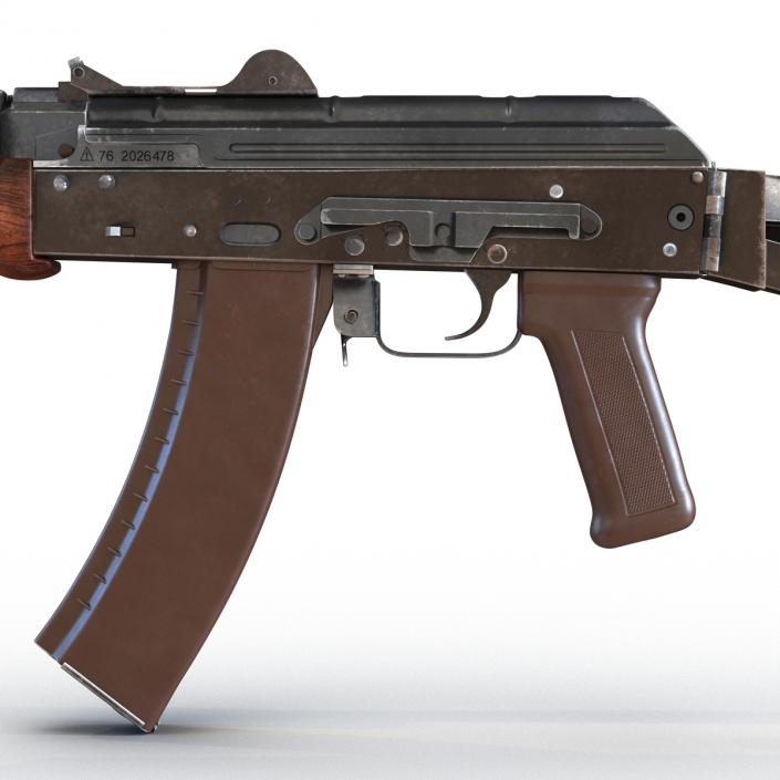 3D Assault Rifle AKS 74U