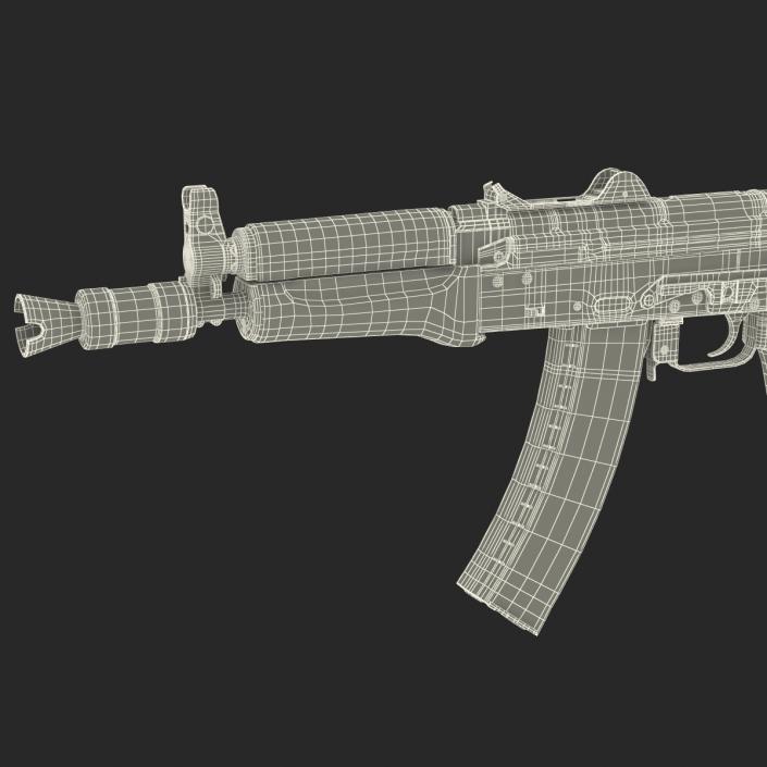 3D Assault Rifle AKS 74U