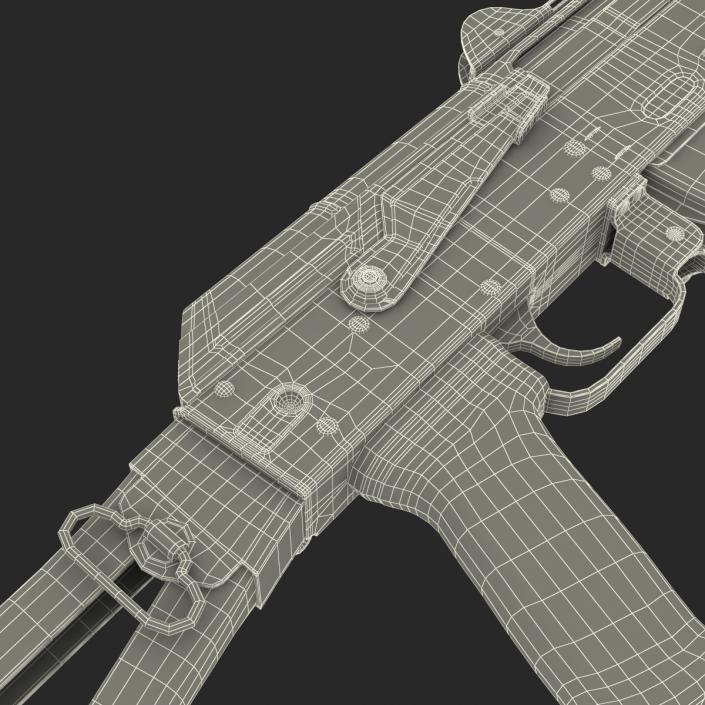 3D Assault Rifle AKS 74U